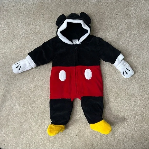 Disney Baby Mickey Mouse Costume Size 6-9mths