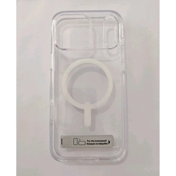 R7-Poly ZAGG Crystal Palace Snap Case w/ Kickstand iPhone‎ 17 PRO MAX Clear