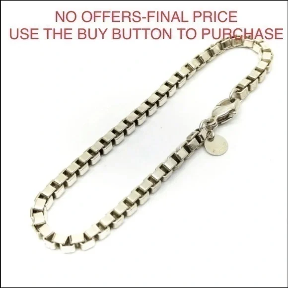 Tiffany & Co Venetian Link Bracelet