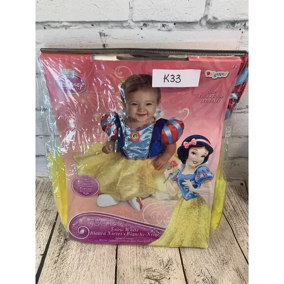 DISGUISE DISNEY PRINCESS Infants Snow White Costume / Size: 12-18 Months