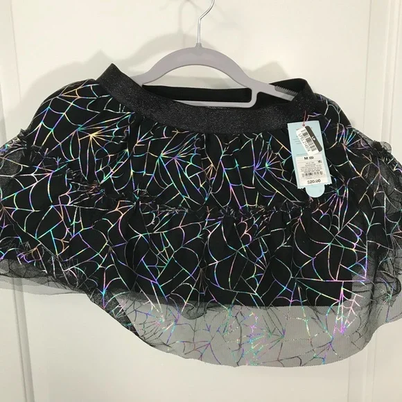 Cat & Jack Black Tutu Medium 8 NWT