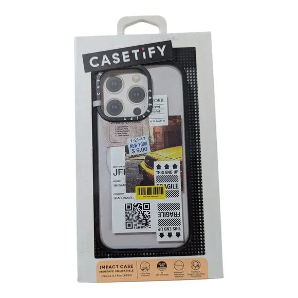 M1-O CASETiFY Impact MagSafe‎ Case for Apple iPhone 15 Pro - New York