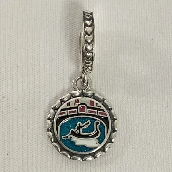 Pandora Las Vegas Gondola Dangle Charm, S925 Silver Jewelry