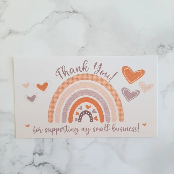 100 Thank You Cards