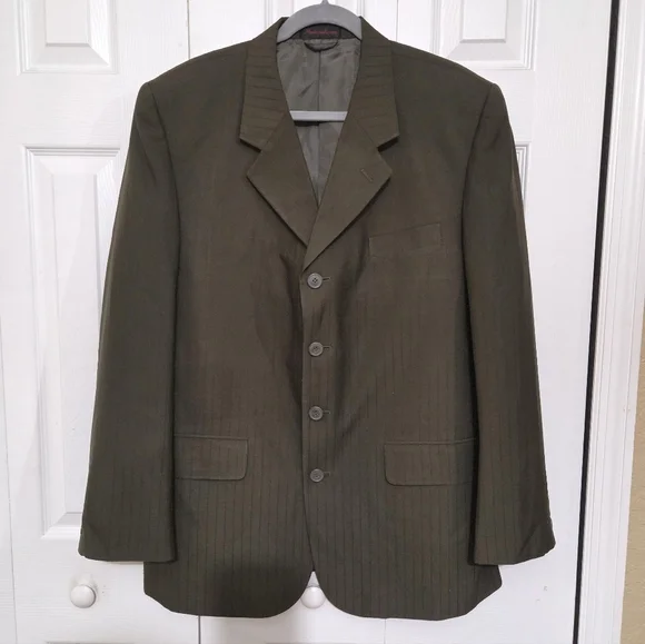Luighi Balini Dark Olive Green Suit