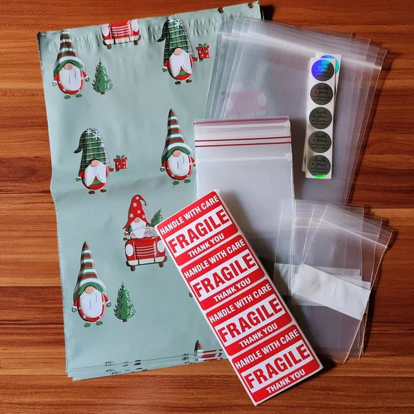 Gnomies' Polymailers & Shipping Supply Set