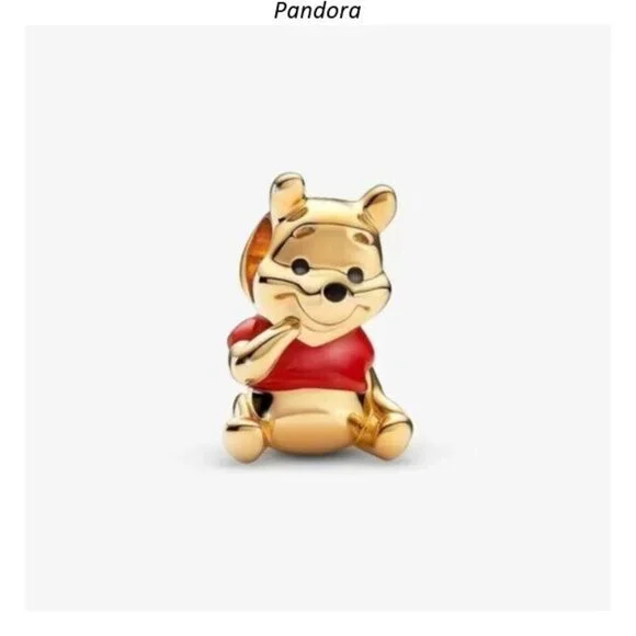 Pandora Winnie the Pooh Bear Charm