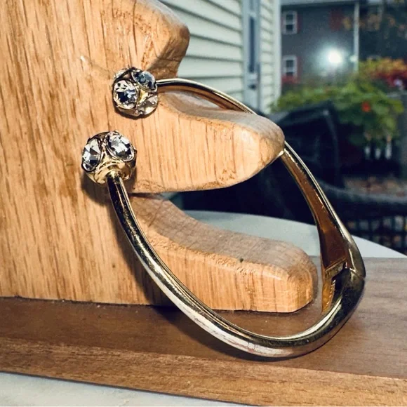Kate Spade Lady Marmalade Gold Bangle Crystal Bracelet