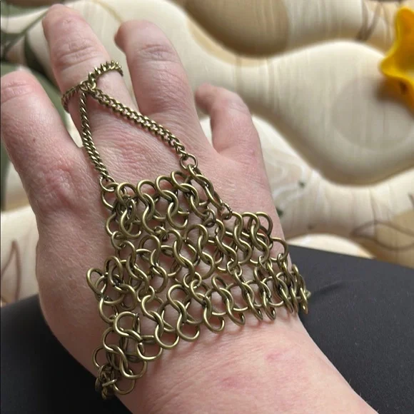 Urban Outfitters Ring Bracelet Hand Jewelry