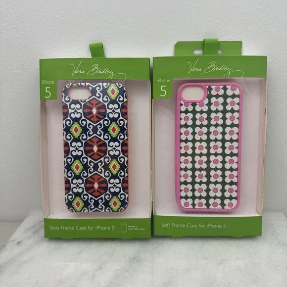 Set of 2 Vera Bradley IPhone 5 Cases