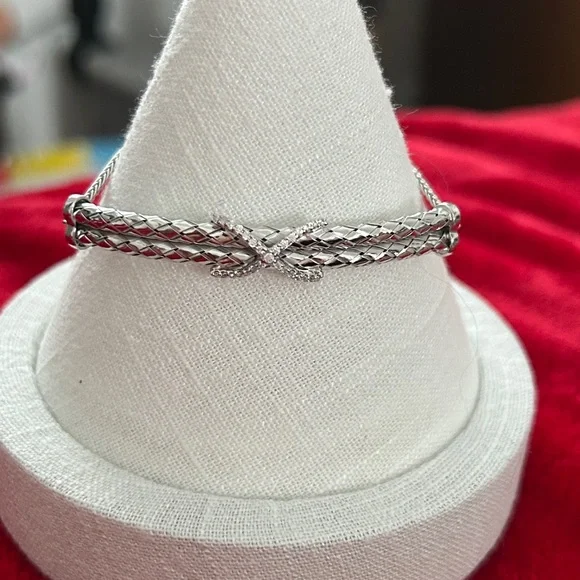 Elegant designer 925 Sterling Silver‎ Women's adjustable Bracelet
