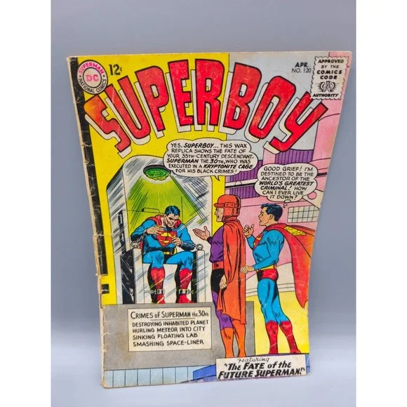 SUPERBOY #120 (DC‎ Comics, Apr 1965)