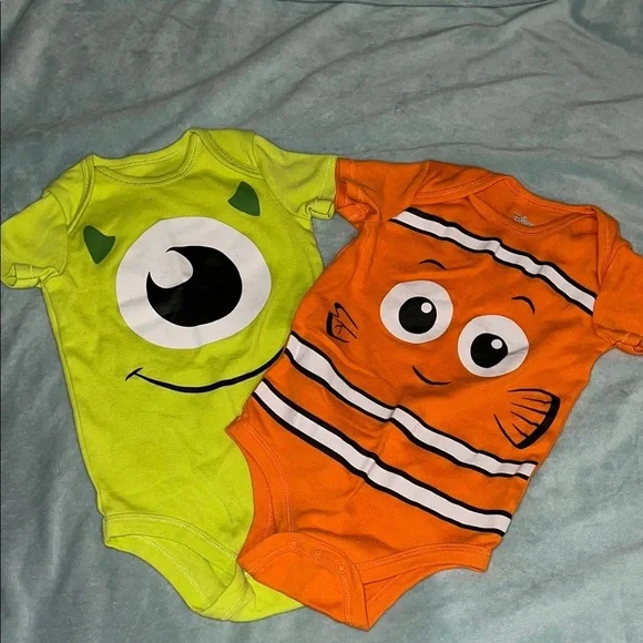 Disney Nemo and Mike Wazowski & Toy Story Baby with Character Design