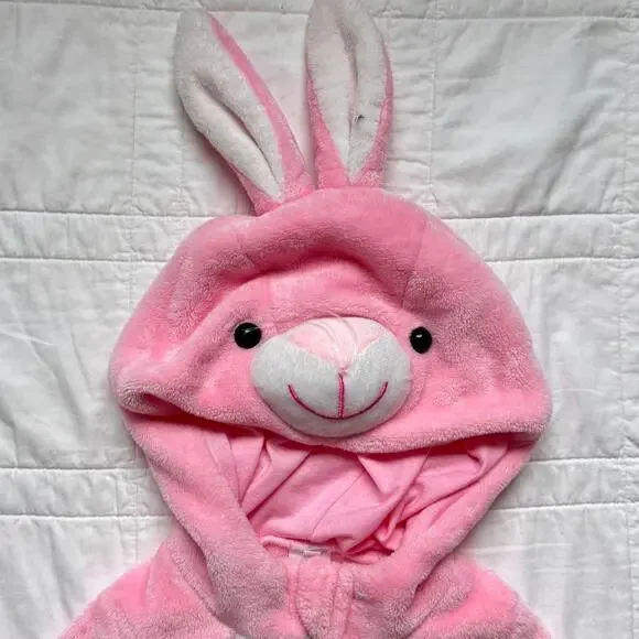 Baby bunny onsie costume‎ size 80 cm 12-18 mths pink easter dress up