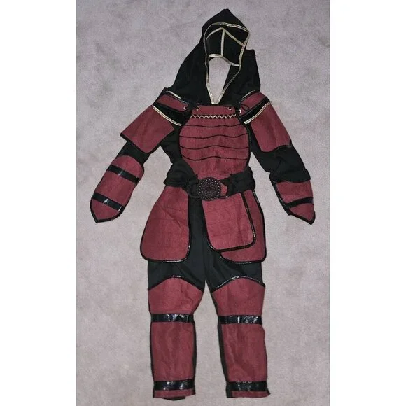 Teetot & Company Samurai Halloween Costume 1-Pc Child 5-6 Ninja