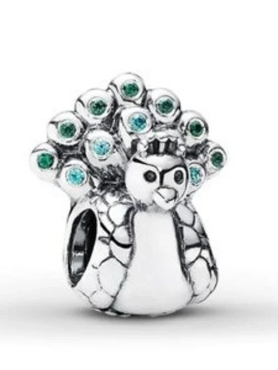 Pandora Peacock Charm