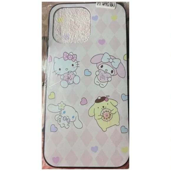 Hello Kitty Sanrio pastel phone case IPhone 14 Pro Max cute kawaii colorful