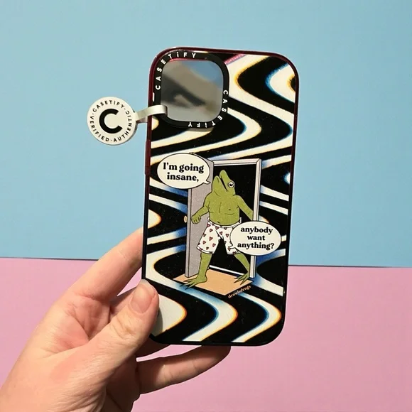 NWB Casetify Going Insane Apple iPhone 15 Phone Case CC