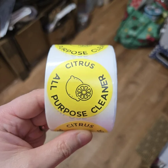 @adnilasorzevahc  Custom Handmade Citrus  100  stickers
