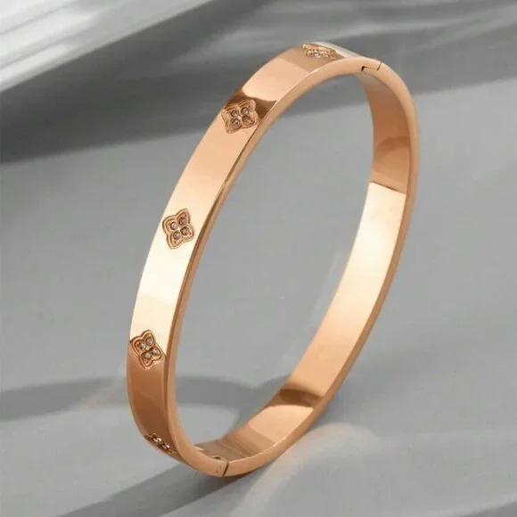 18k Gold Plated Stainless Steel Bracelet