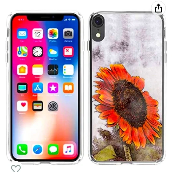 BOGO iPhone XR Sunflower Case, NWT