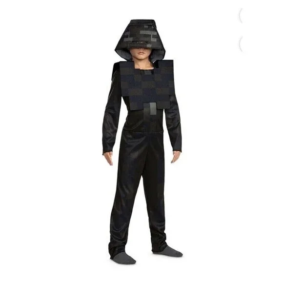 Minecraft Game Wither Skeleton Costume & Chest Piece Boy's Size Small (6/7)