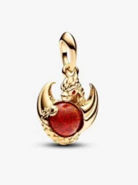 Pandora Game of Thrones Dragon Fire Dangle Charm