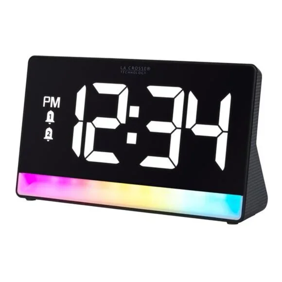 Technology Digital Color Changing Deep Sleep Alarm Clock