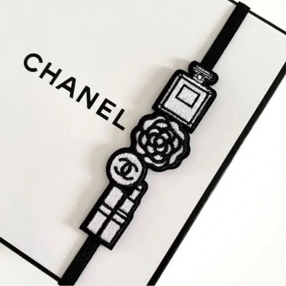 CHANEL Embroidery Elastic Bookmark‎