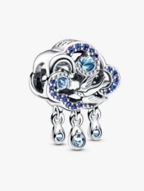 Pandora Cloud & Swallow Charm