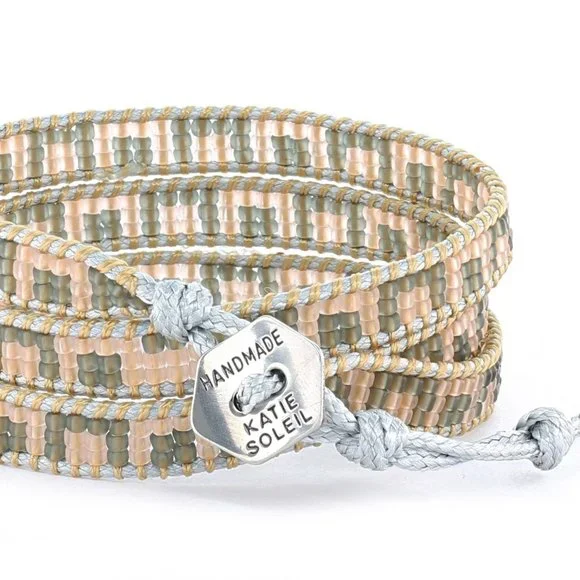 Handmade Miyuki Beads 3 Wraps Bracelet NEW