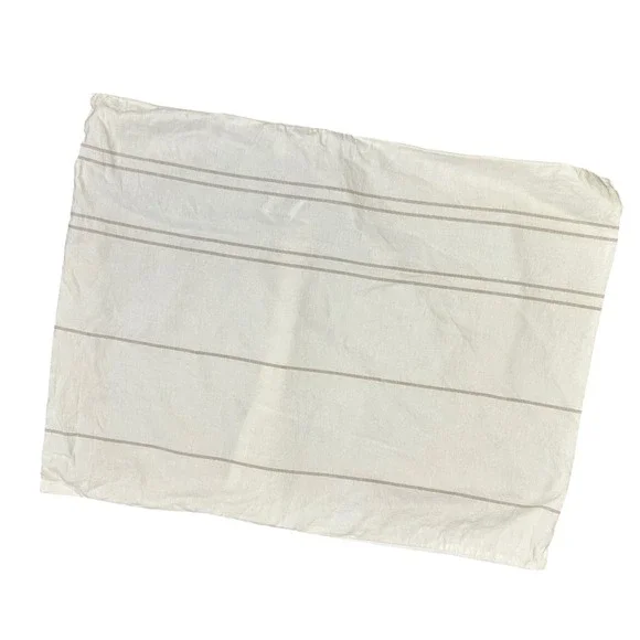 West Elm Serene Stripe Hemp & Cotton‎ Standard Pillow Sham