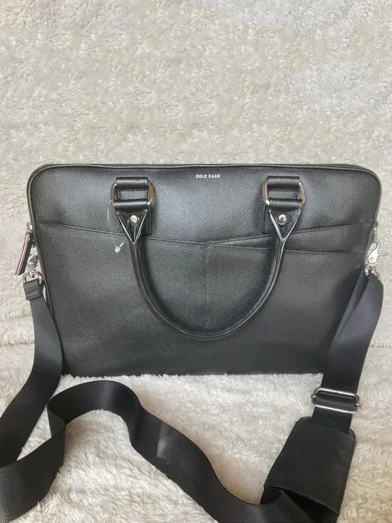 Cole Haan American Airlines Leather Attaché