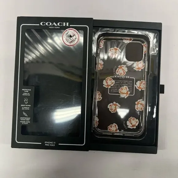NWT COACH i‎ PHONE 11 PRO MAX CASE