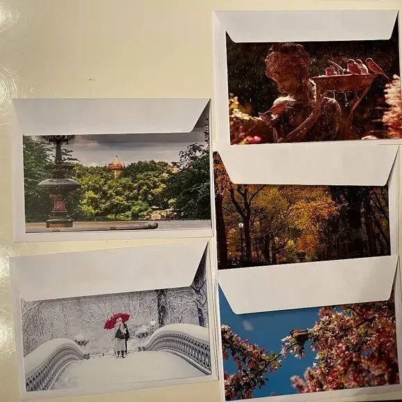 Central Park Conservatory‎ Greeting Cards – Set of 5 Blank Cards  Any Occasion
