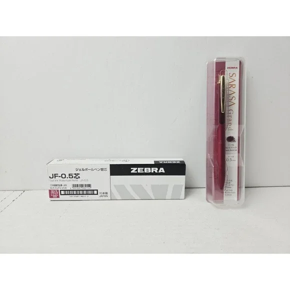 Zebra Rollerball Pen and refills New Sarasa Grand‎ .5mm