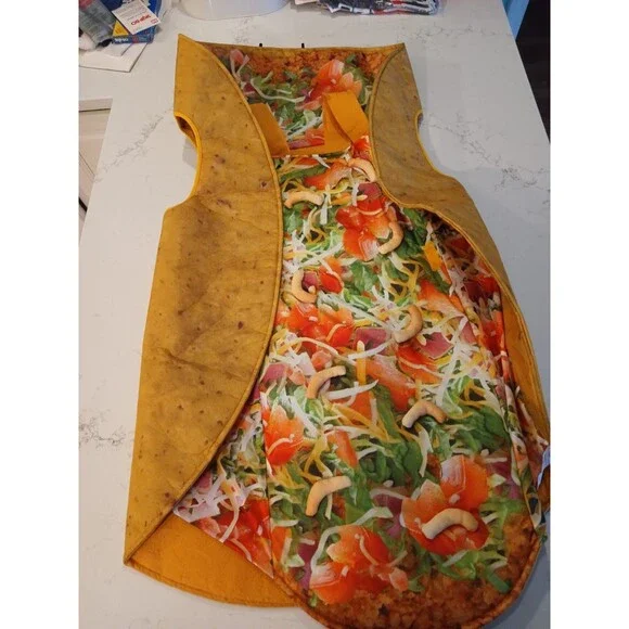 Adult Taco Halloween Costume One Size -Fits Most Hyde & EEK! Boutique Target EUC