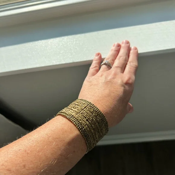 Elegant Gold Beaded Bracelet‎
