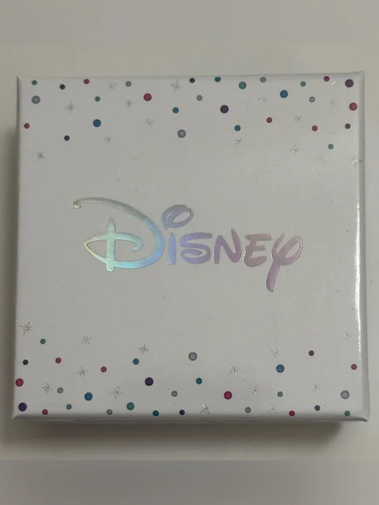 Disney Mickey Minnie Charm Bracelet Gold Tone Gift Box NWT