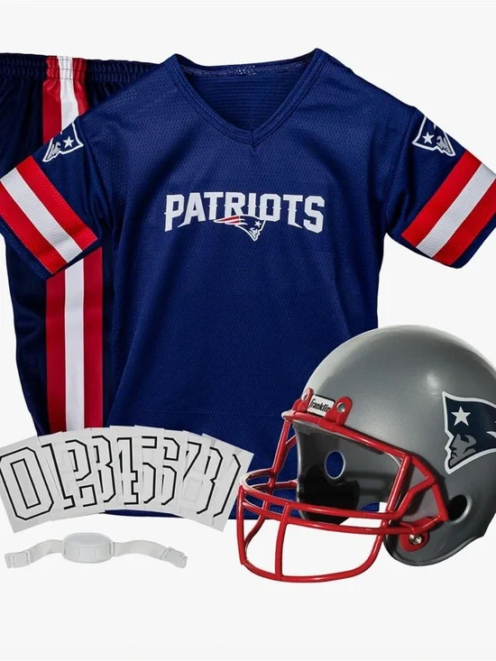 NEW Franklin NFL Patriots Kids Football Uniform Costume Boys & Girls - Medium