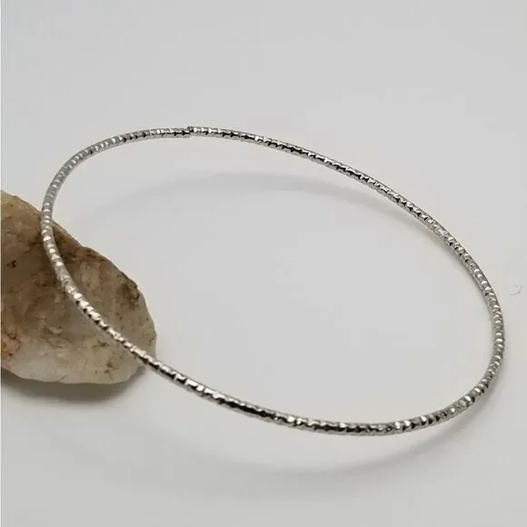 Sparkle glitter bracelet bangle slider. B630