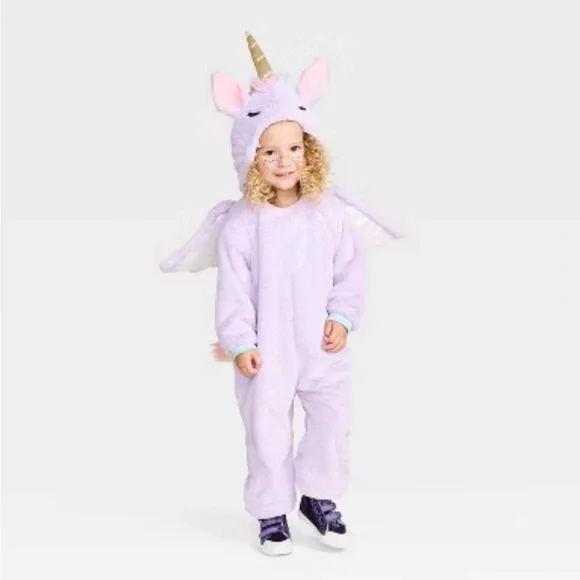 Kids Unicorn Costume - Purple