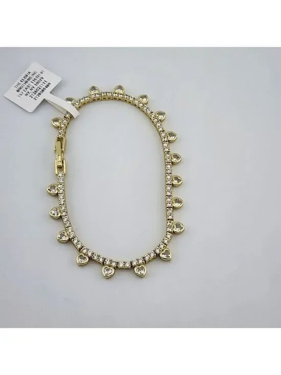 Romantic Multi Heart Bracelet in 925 Sterling Silver – Gift-Ready & New