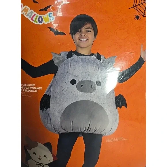 Squishmallows Gio the Gargoyle Stuffed‎ Costume 6+ One Size
