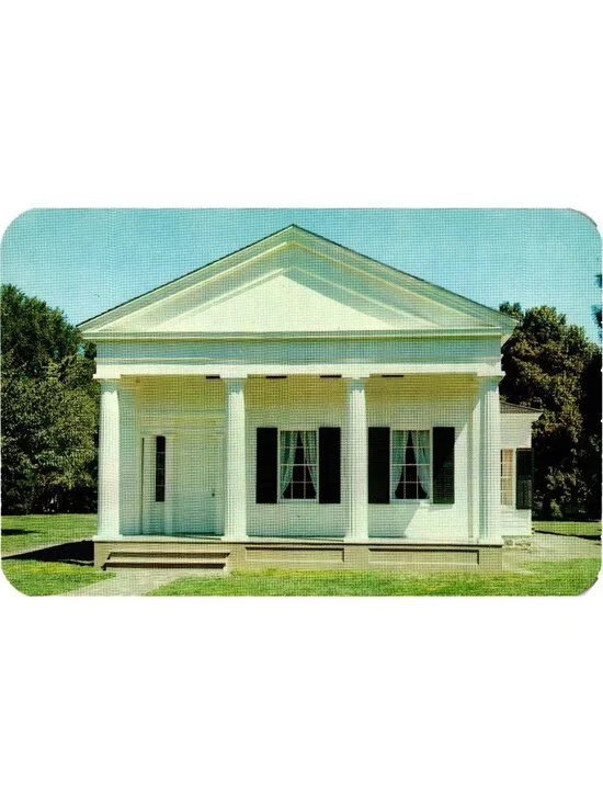 Birthplace Of George Eastman Rochester NY 1954 Postcard Greek Revival House