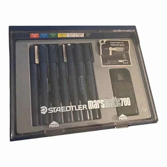 Staedtler Mars Matic Marsmatic 700 Technical Pen Set