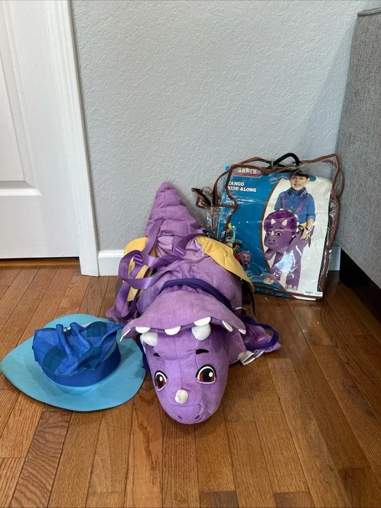 Disney Dino Ranch Tango Ride-Along Dinosaur Costume Toddler One Size Fits Most