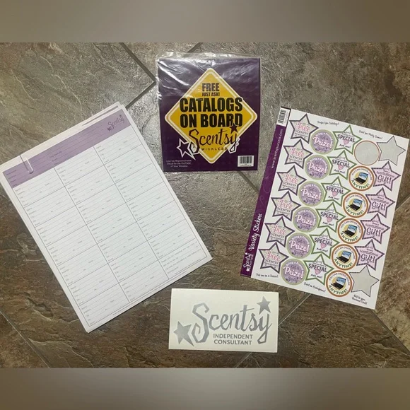 Scentsy Consultant starter products!