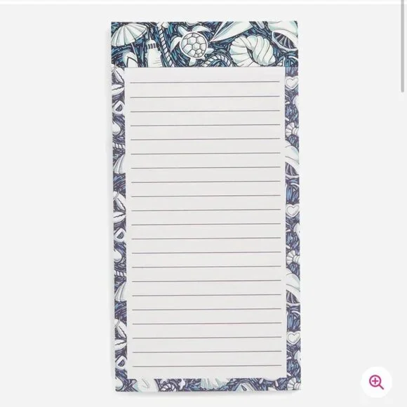 Vera Bradley Magnetic To Do List Shore Enough NWT