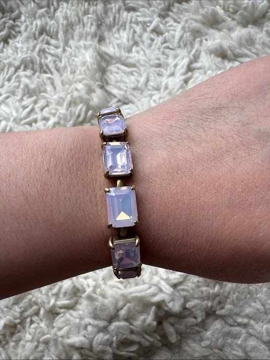 J. Crew Emerald Cut Bracelet